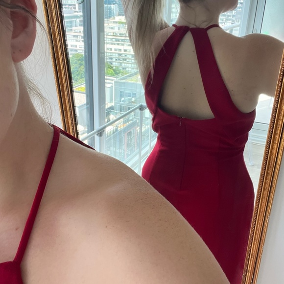 Calvin Klein Red Cocktail Dress - Picture 9 of 10